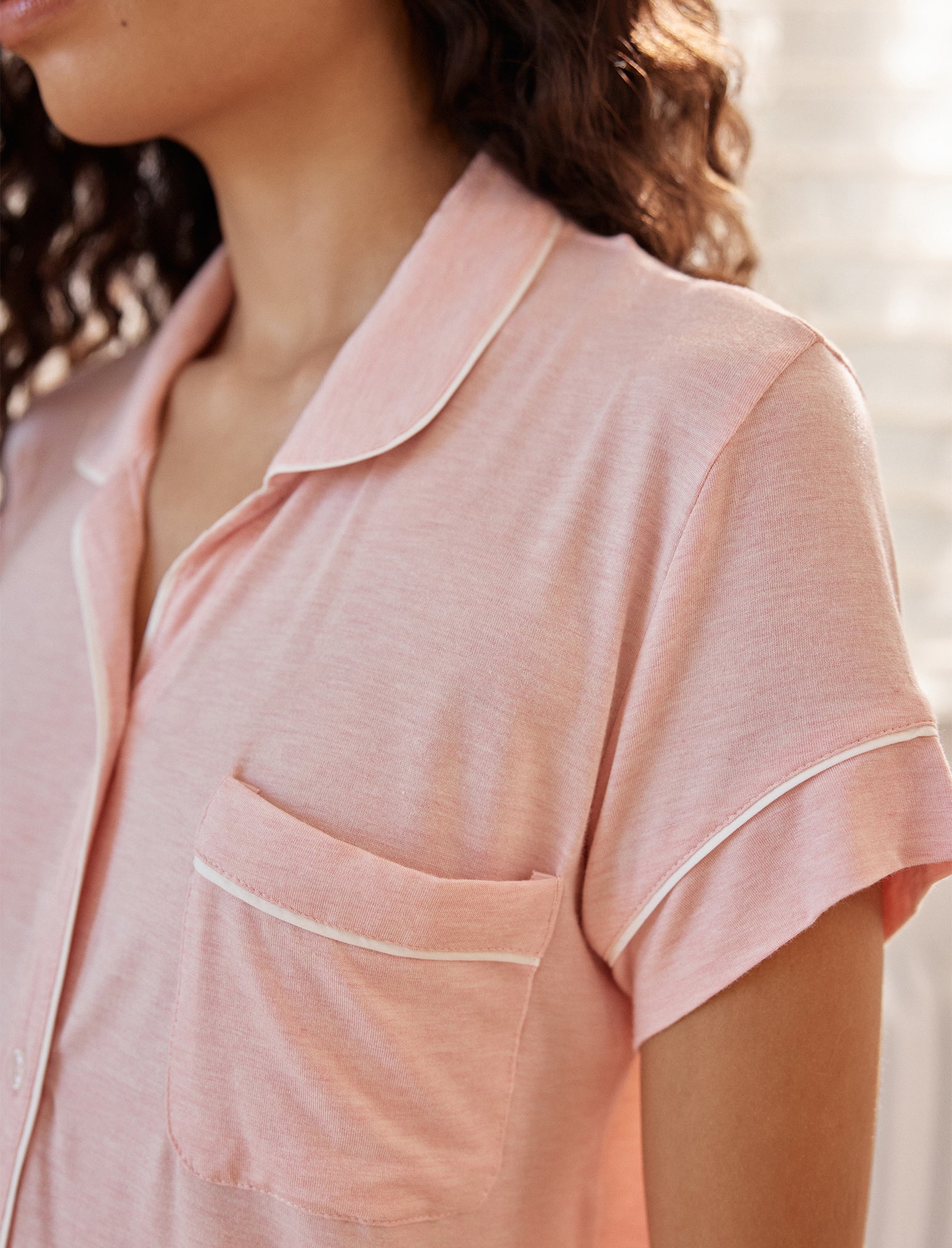 Kate Modal Soft Boxer PJ Set