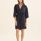 Camille Silk Lace Robe