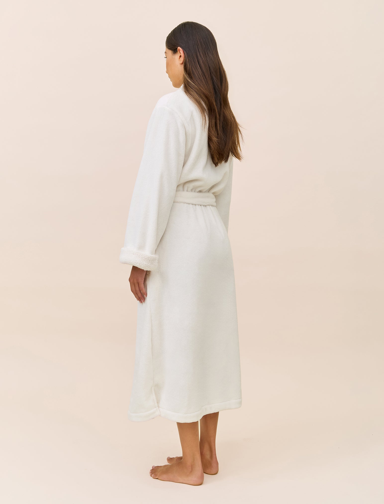 Sherpa Soft Robe with Eye Mask