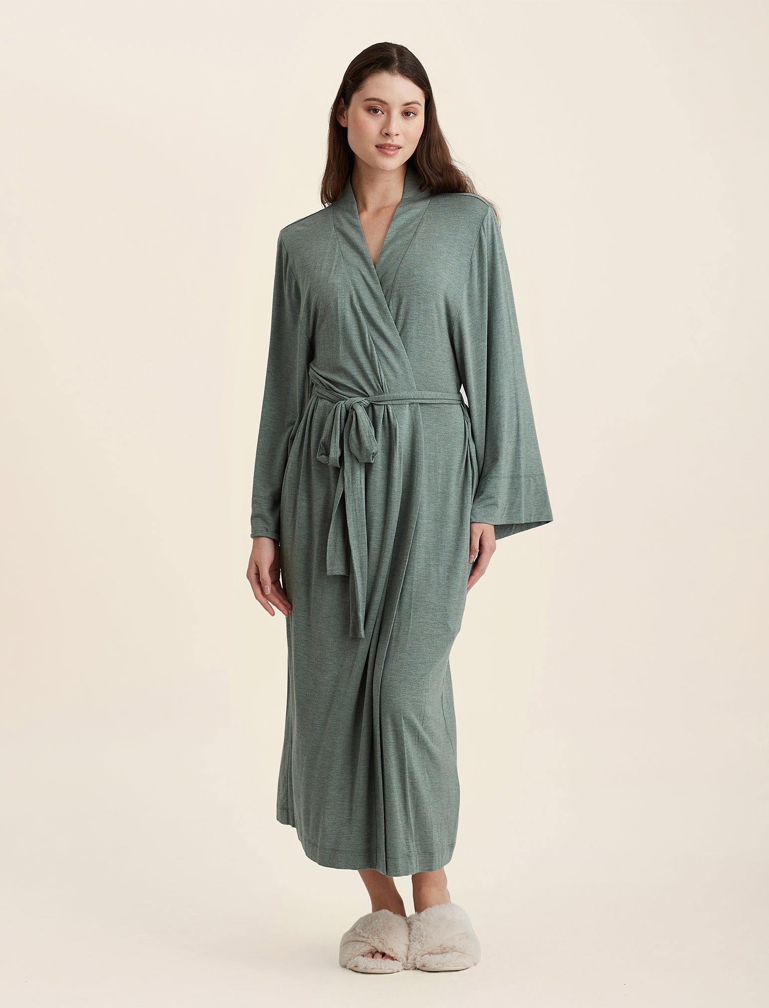 Modal Robe Fluffy Kate Modal Soft Maxi Robe
