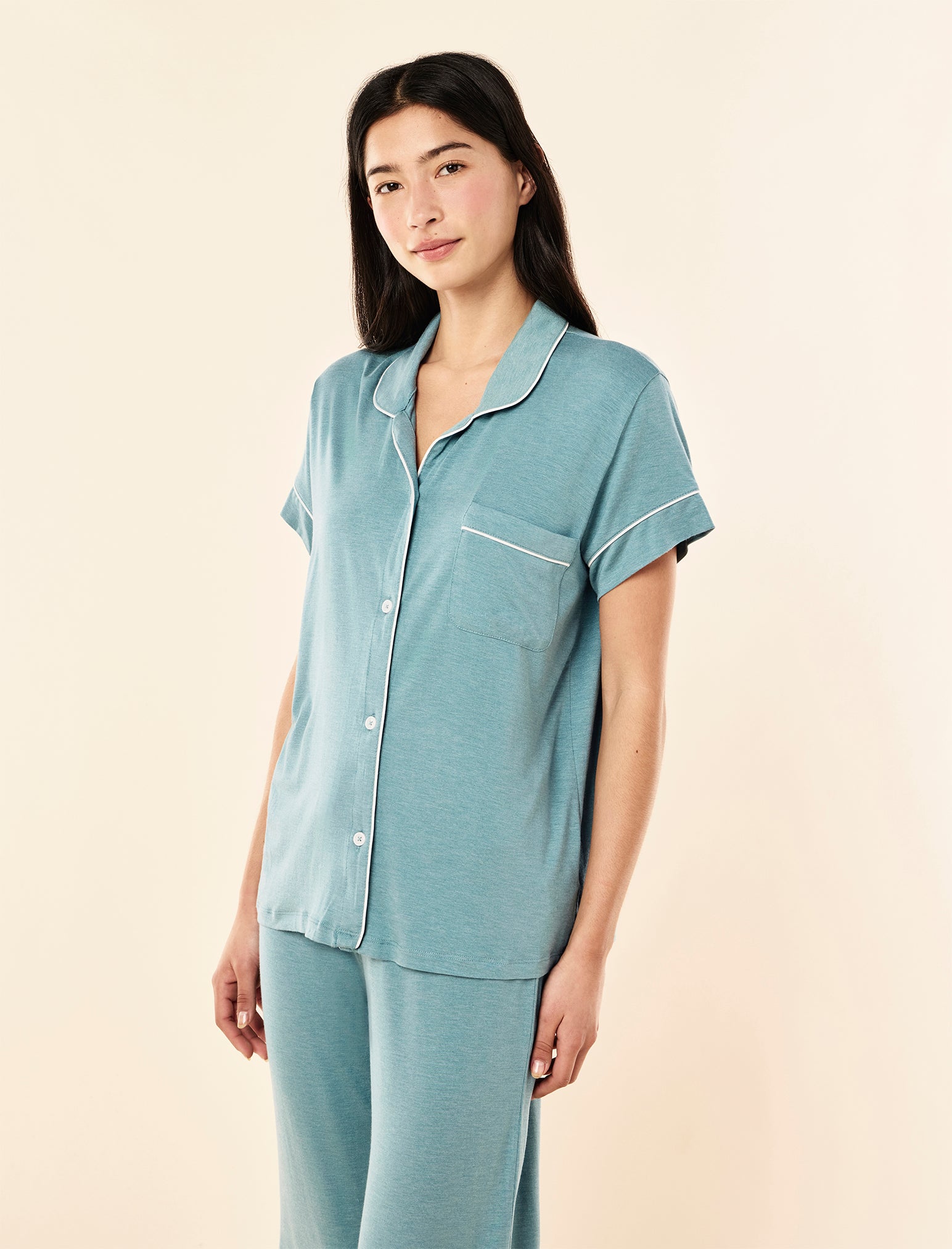 Kate Modal Soft Crop PJ Set