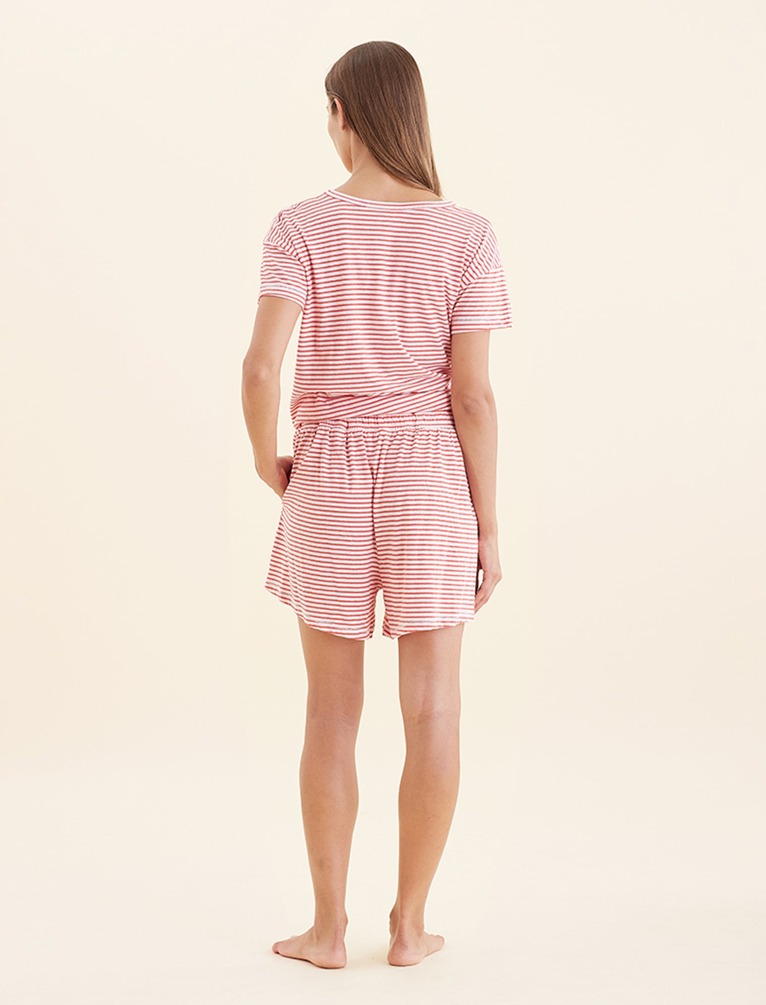 Jada Organic Cotton Knit Boxer PJ Set