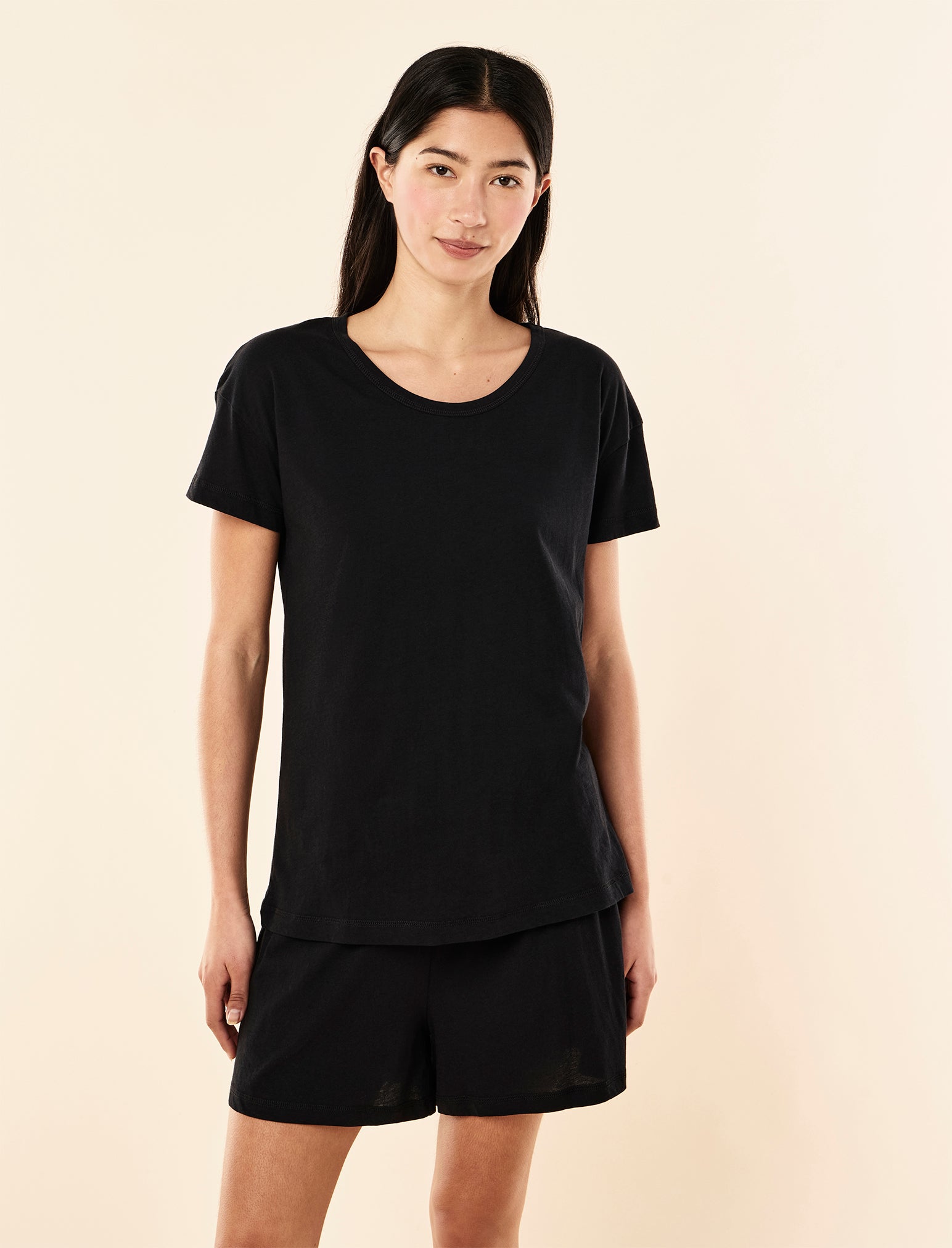 Jada Organic Cotton Knit Classic Tee