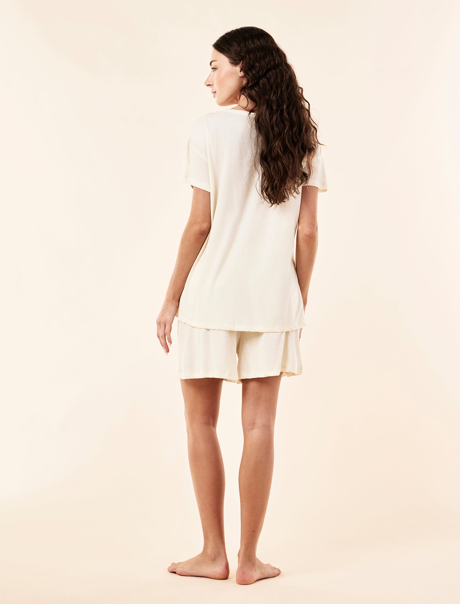 Jada Organic Cotton Knit Boxer PJ Set