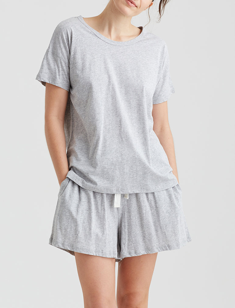 Jada Organic Cotton Knit Tee