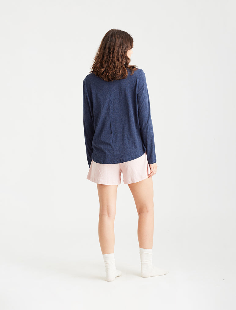 Jada Organic Cotton Knit Longsleeve Tee