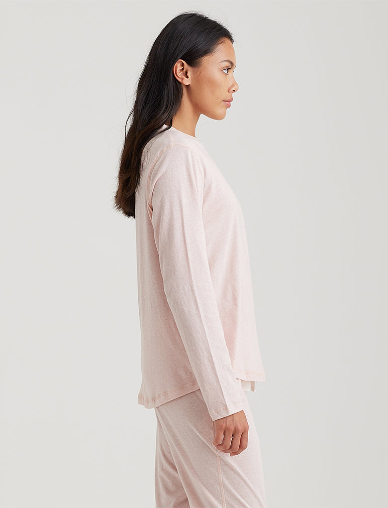 Jada Organic Cotton Knit LS Tee