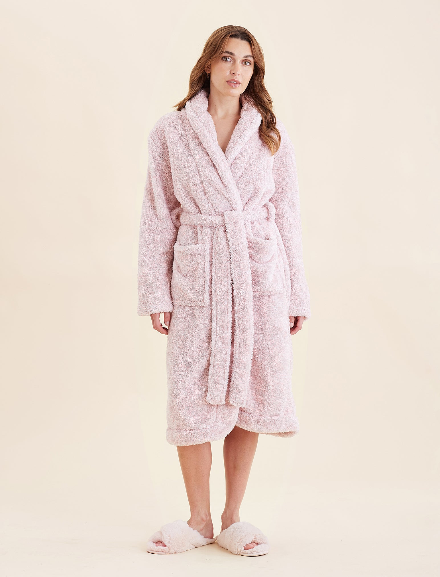 Cosy Plush Mid-Length Robe