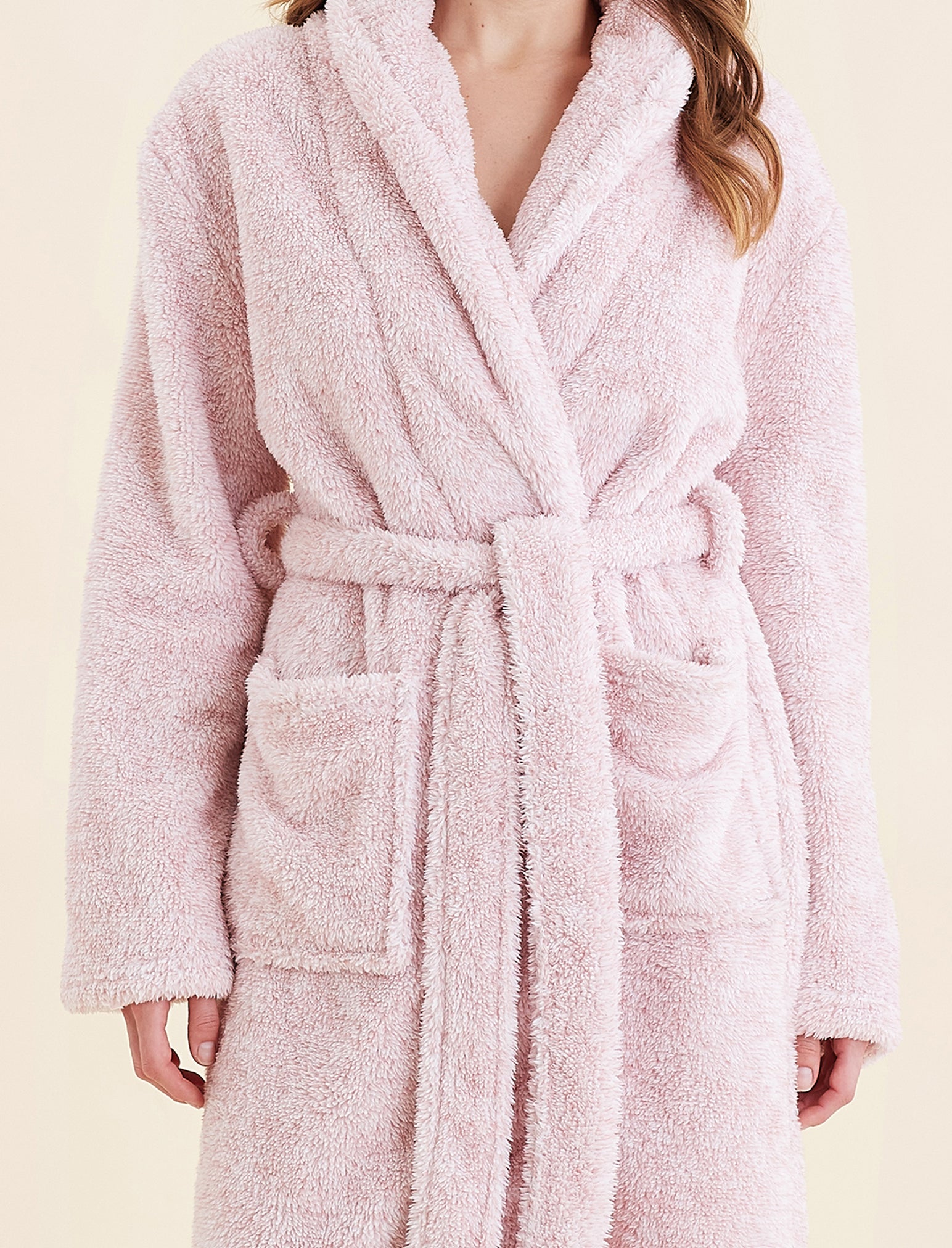 Cosy Plush Mid-Length Robe