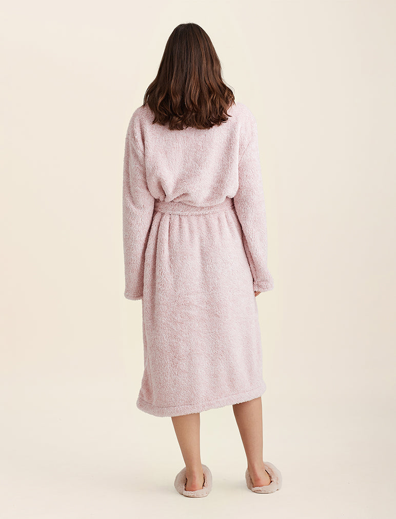 Cozy Plush Mid Length Robe