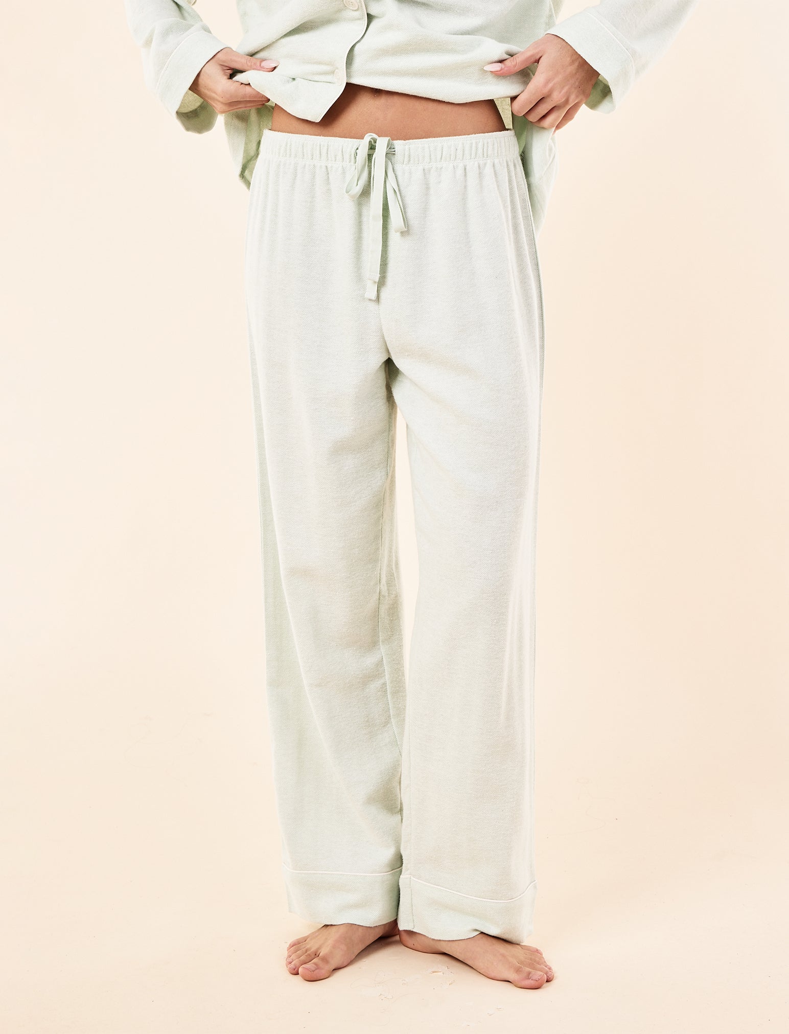 Herringbone Organic Cotton PJ Set