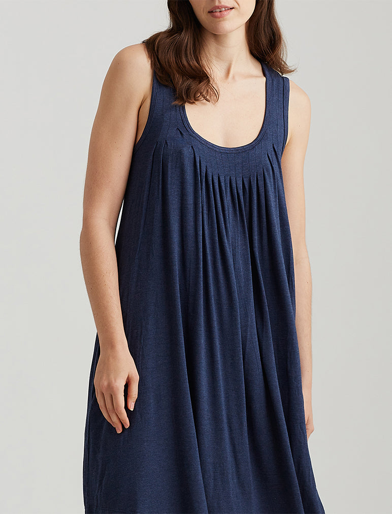 Kate Modal Soft Pleat Front Curved Nightie