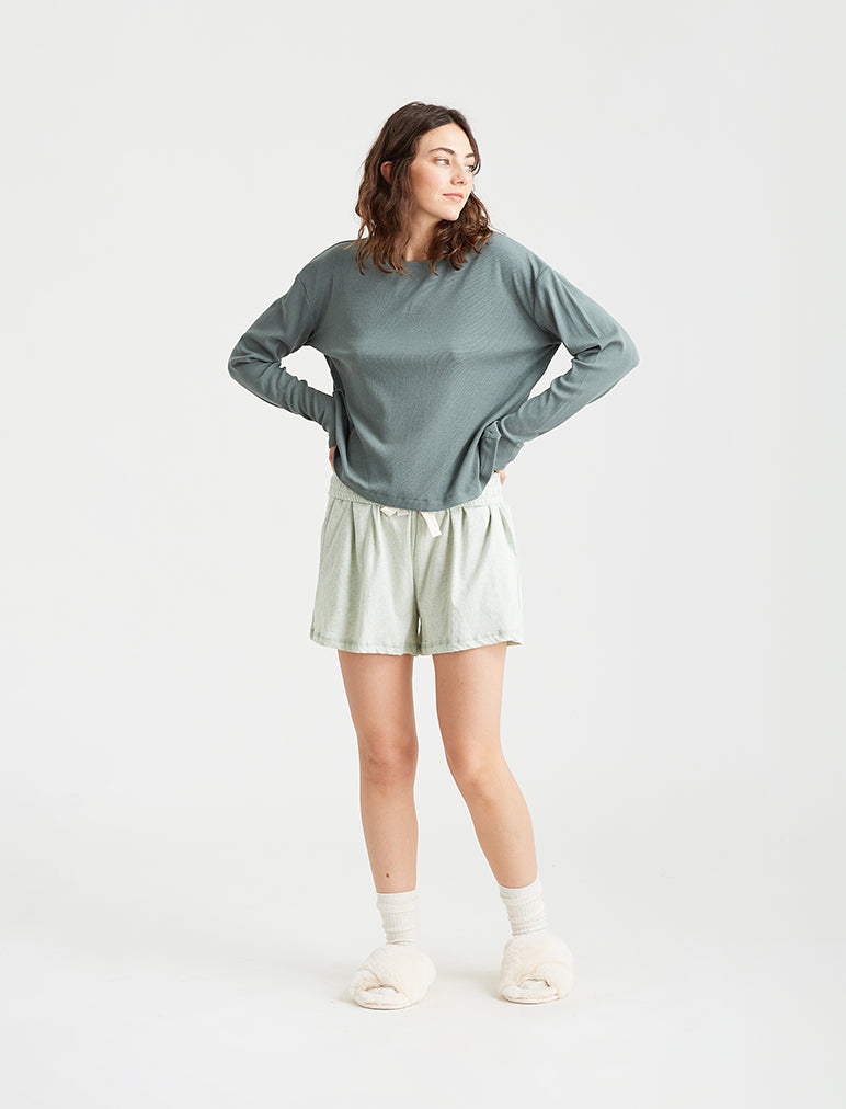 Luxe Rib Modal Soft Touch Tee