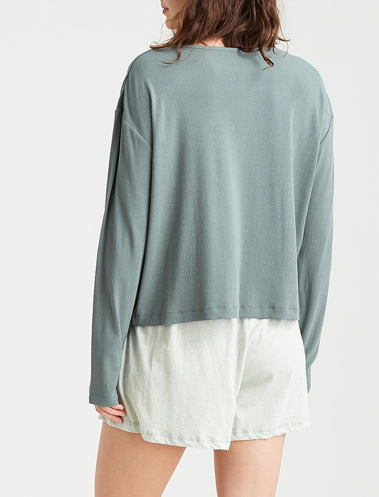 Luxe Rib Modal Soft Touch Tee