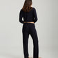 Luxe Rib Modal Wide Leg Pant