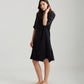 Audrey Silk Short Sleeve Nightshirt