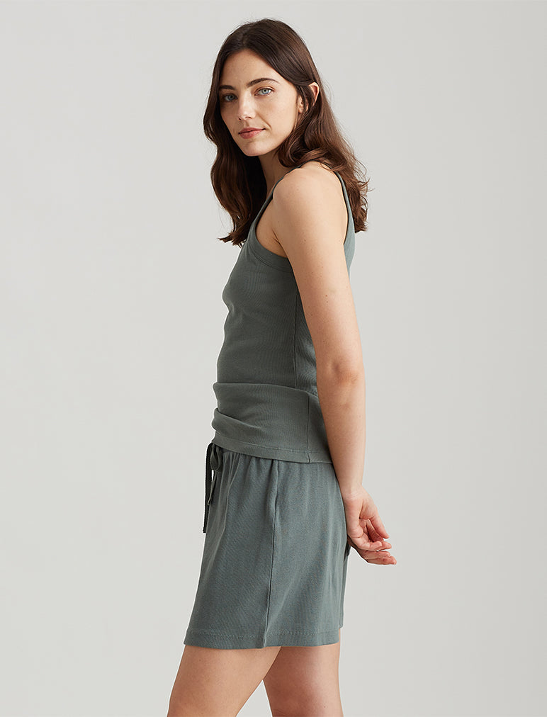 Milla Rib Pull On Short