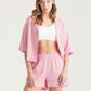 Seersucker Gingham Boxer PJ Set