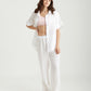 Resort Linen Full Length Pant