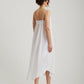 Swiss Dot Lace Front Maxi Nightie