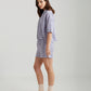 Seersucker Gingham Boxer PJ Set