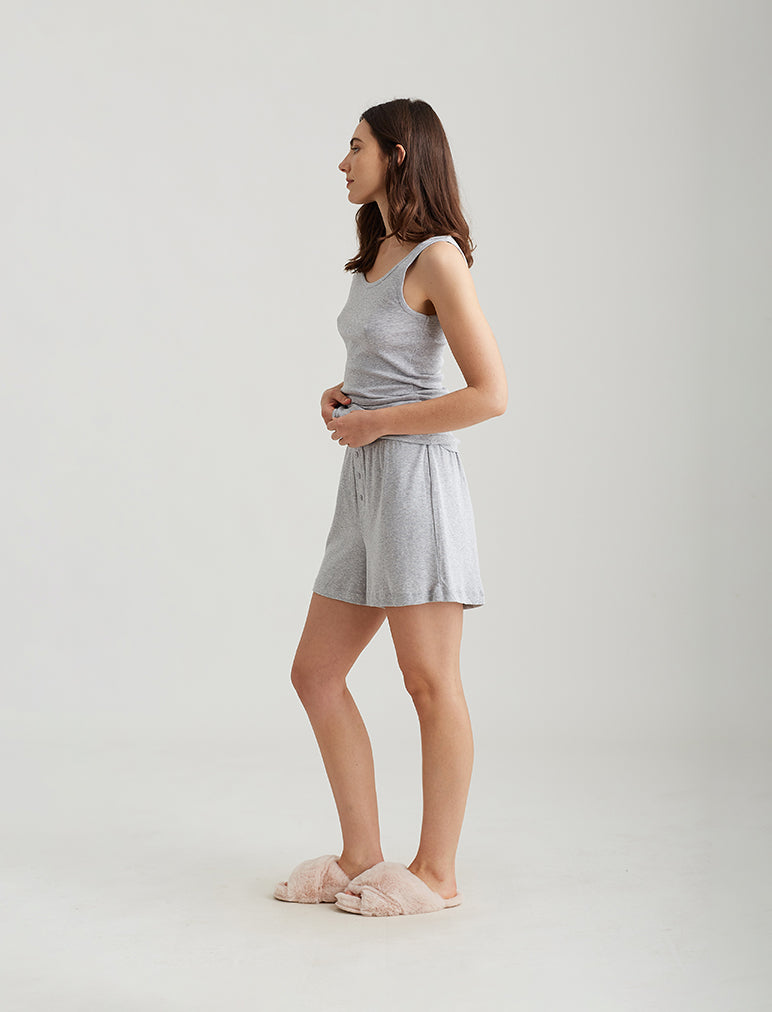 Pia Cotton Modal Pull On Shorts