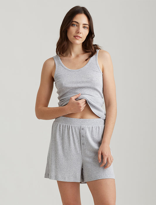 Pia Cotton Modal Pull On Shorts