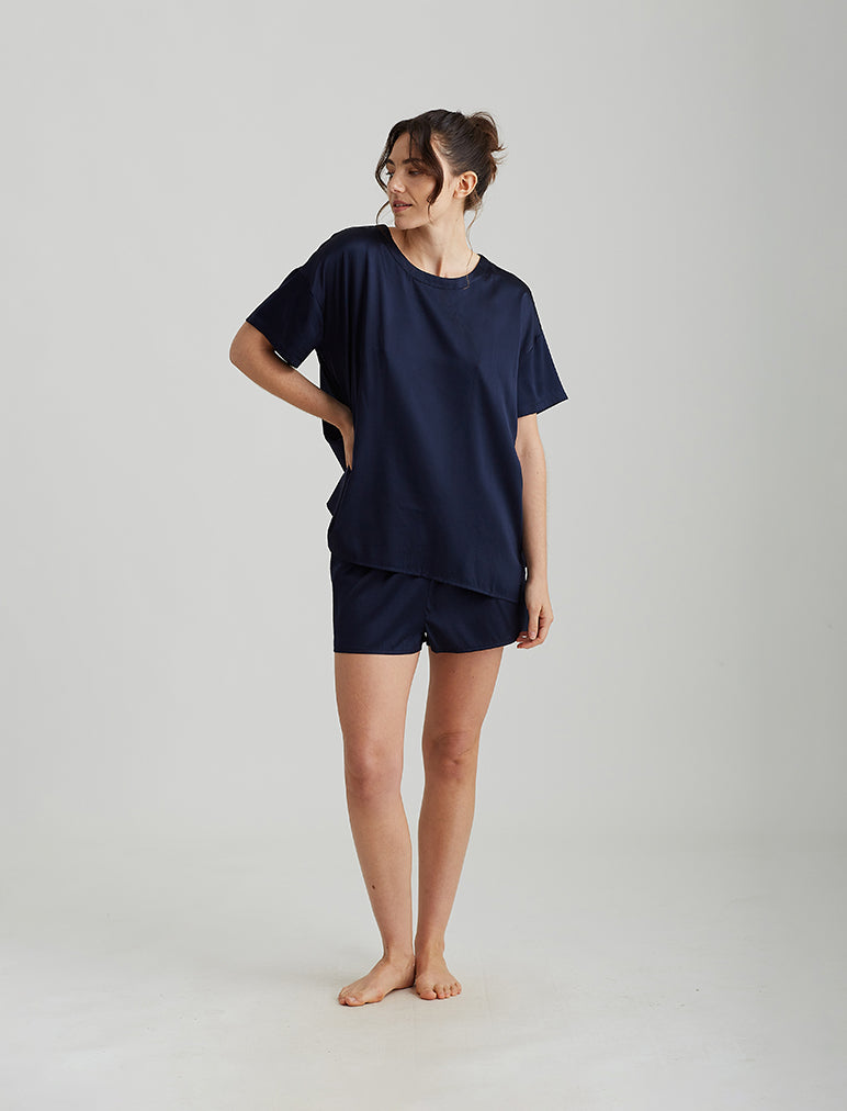 Eloise Stretch Silk Boxer