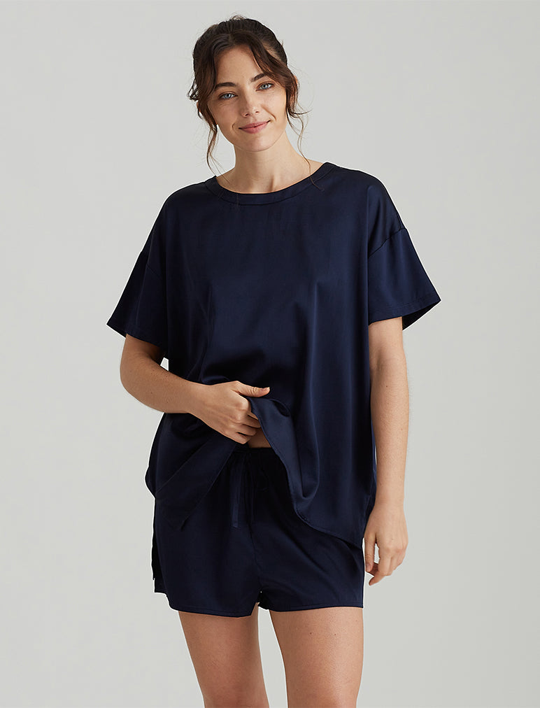 Eloise Stretch Silk Boxer