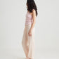 Ashley Textured Cotton Wide Leg Pant