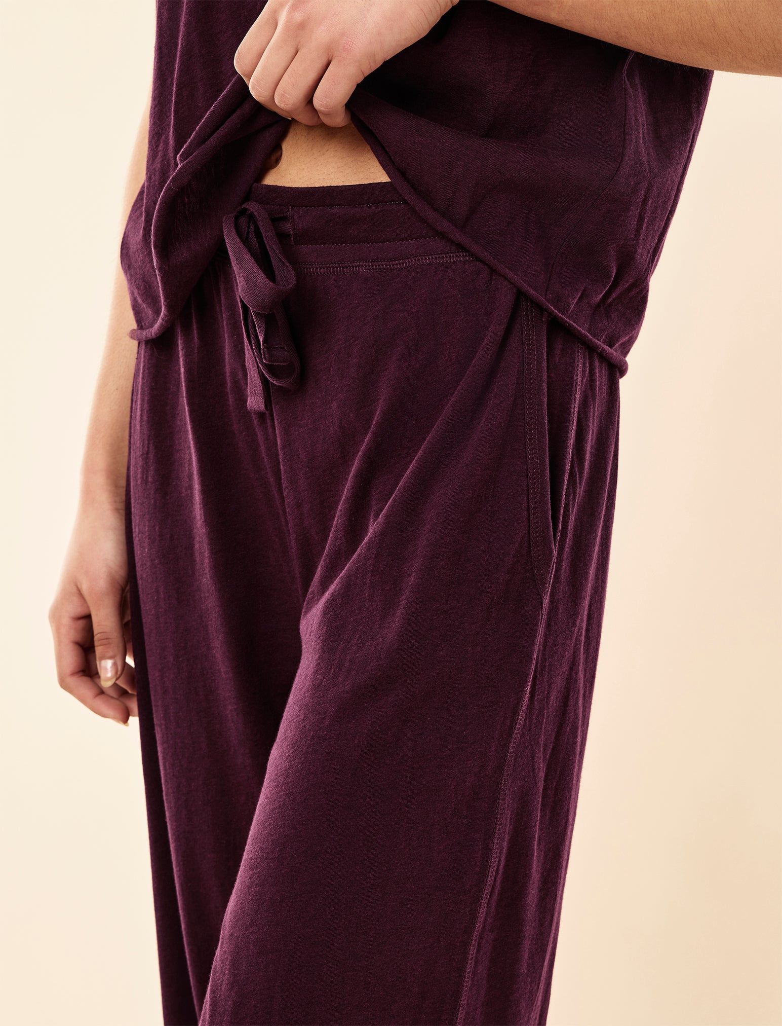 Jada Organic Cotton Wide Leg Pant