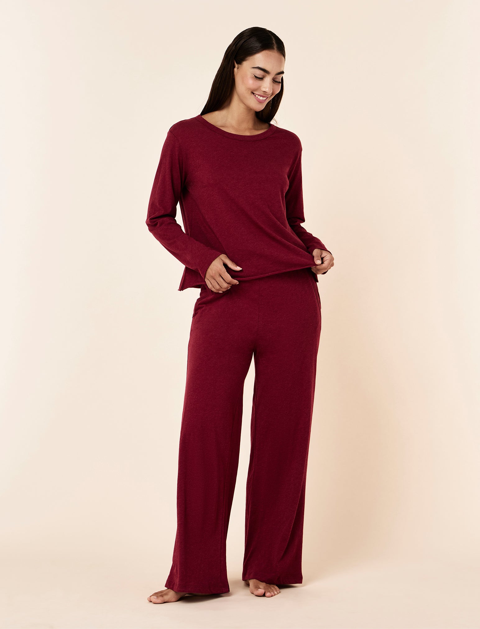 Jada Organic Cotton Wide Leg Pant