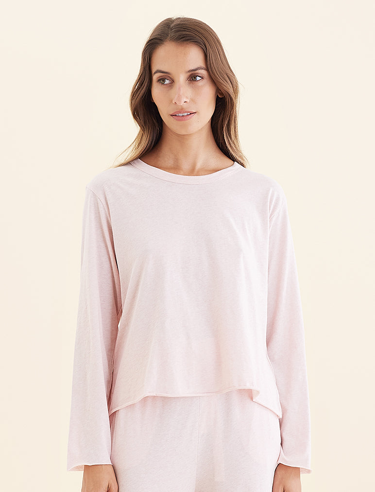 Ex Hush Women's Colourblock Oversized Sweatshirt in Ivory (Defect) RRP