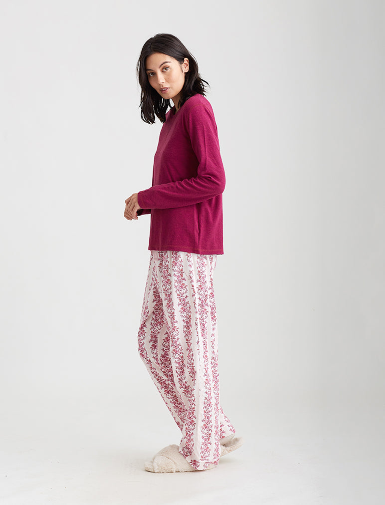 Helena Cosy Pant and Feather Soft Top