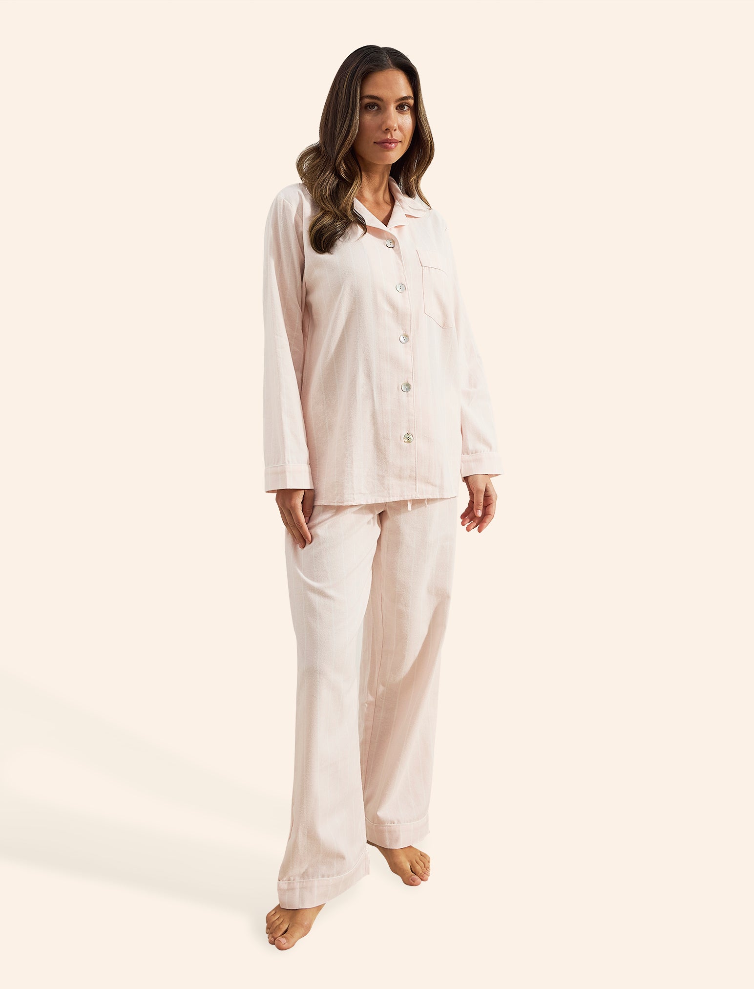 Organic Brushed Cotton Full Length PJ