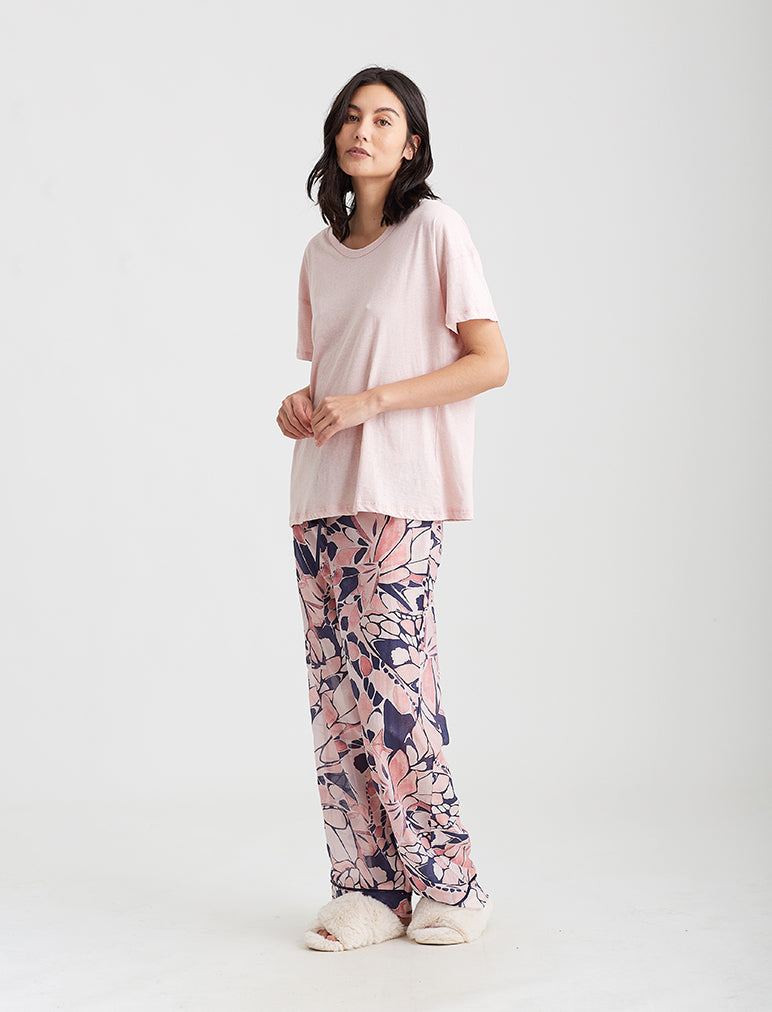 Papillon Straight Leg Full Length Pants