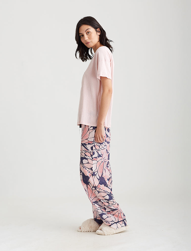 Papillon Straight Leg Full Length Pants