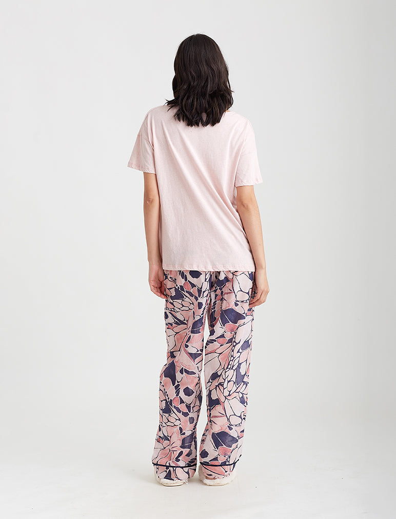 Papillon Straight Leg Full Length Pants