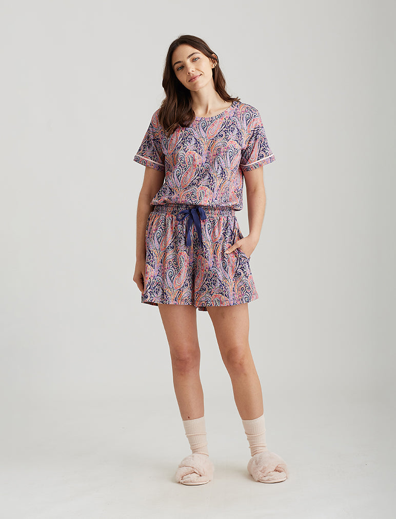Felix & Isabelle Knit Print Boxer Short