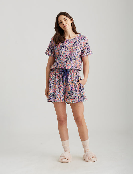 Felix & Isabelle Knit Print Boxer Short