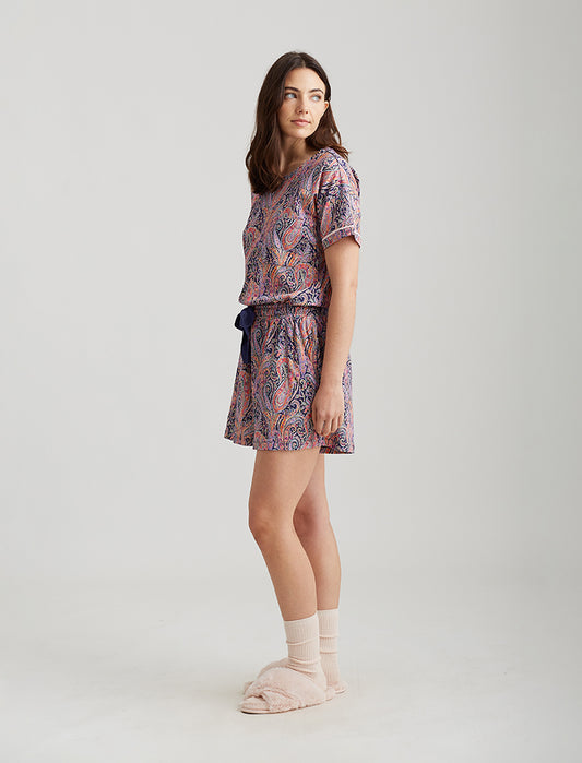 Felix & Isabelle Knit Print Boxer Short