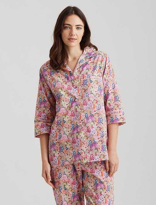 pyjama luxe forme peignoir – soie- Tissu Liberty fabrics