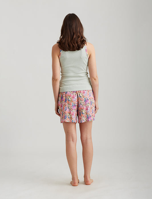 Painted Travels Print Boxer Short
