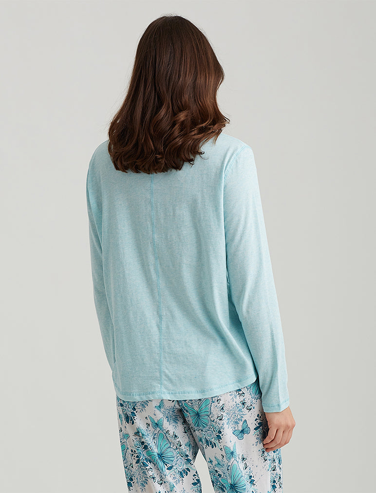 Megan Hess Butterfly Long Sleeve Print Tee – Papinelle Sleepwear AU