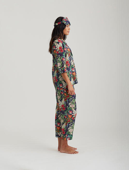 Clara Crop PJ Set & Eye Mask