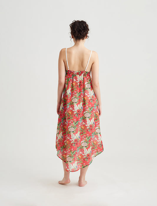 Clara Lace Front Maxi Nightie