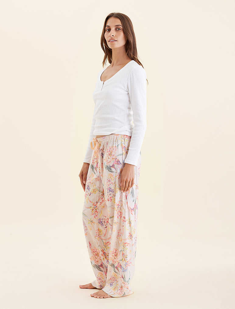 Cozy Me Prairie Knot Pants - Bloom/Tofu/Pecan main image 1
