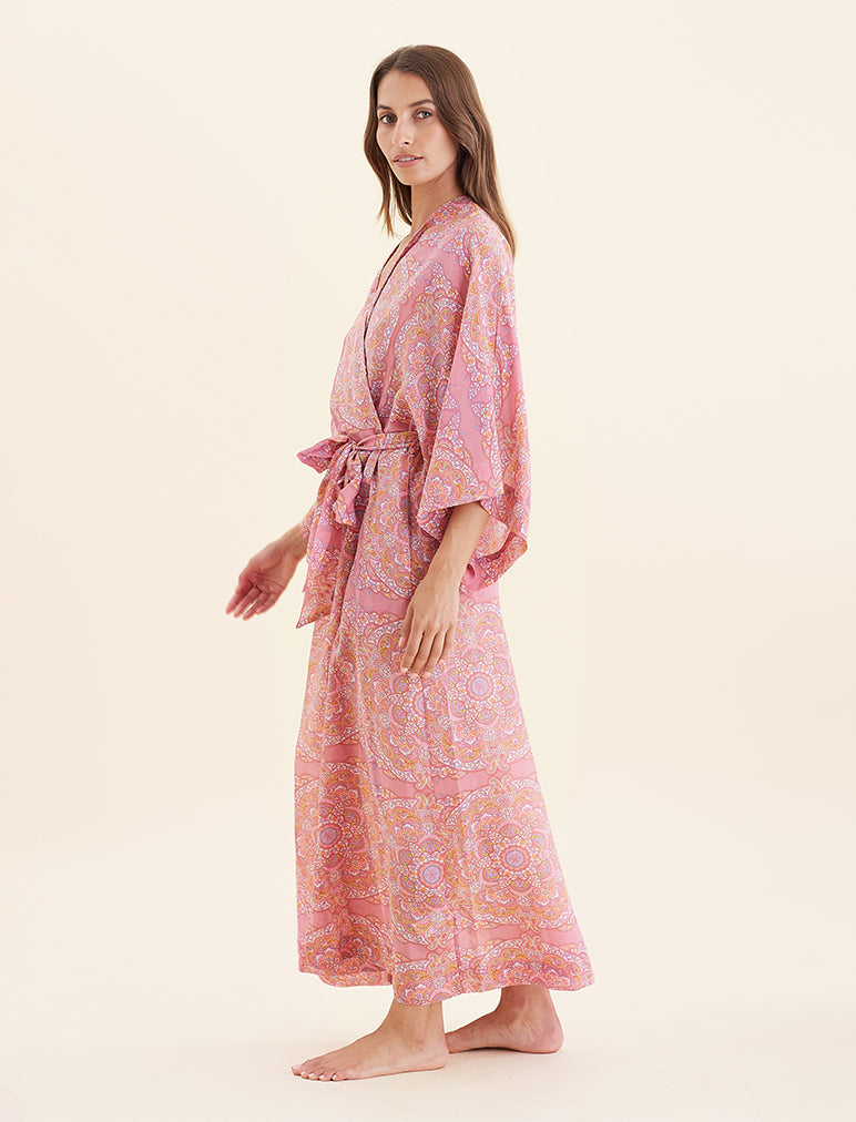 Ines Kimono Maxi Robe