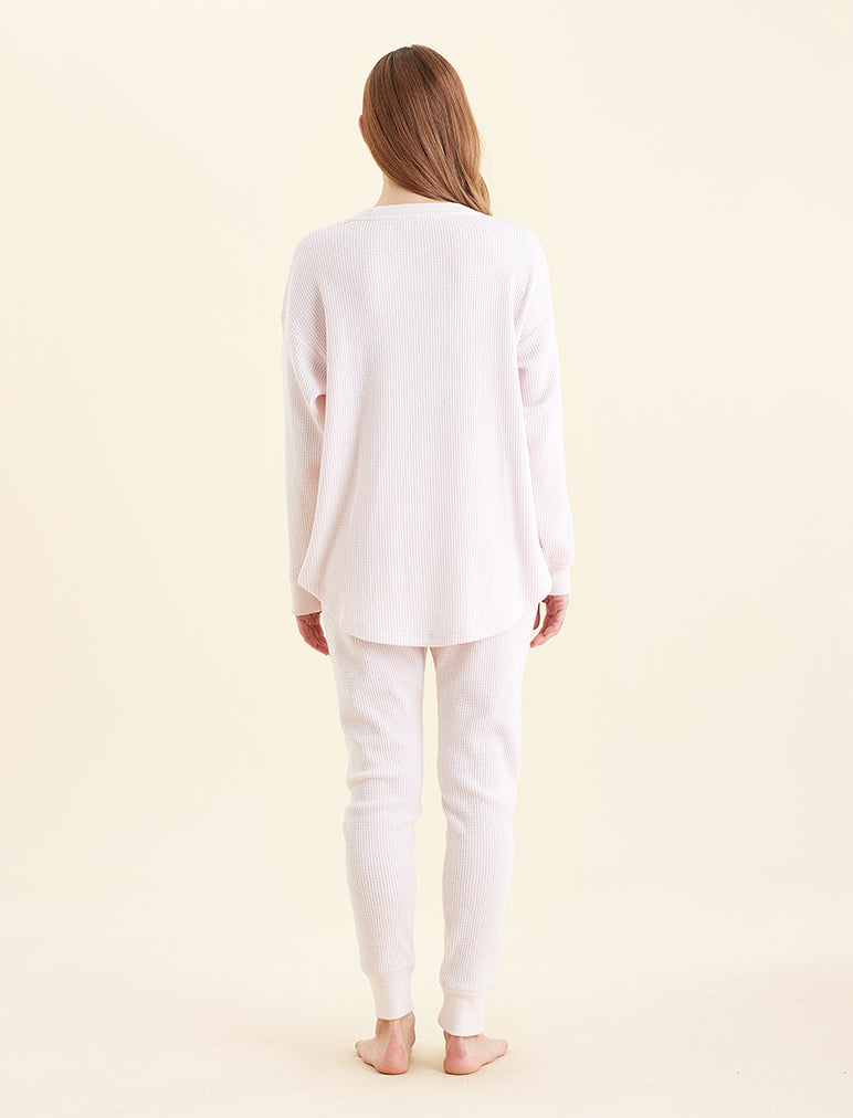 Super Soft Waffle Long Sleeve Relaxed Top