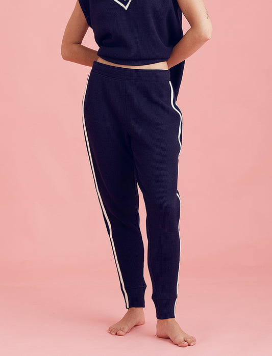 Luxe Waffle Tennis Jogger